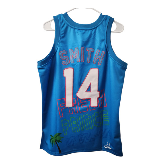 Headgear Classics The Fresh Prince Of Bell Air Will Smith Basketball Jersey - Picture 2 of 8